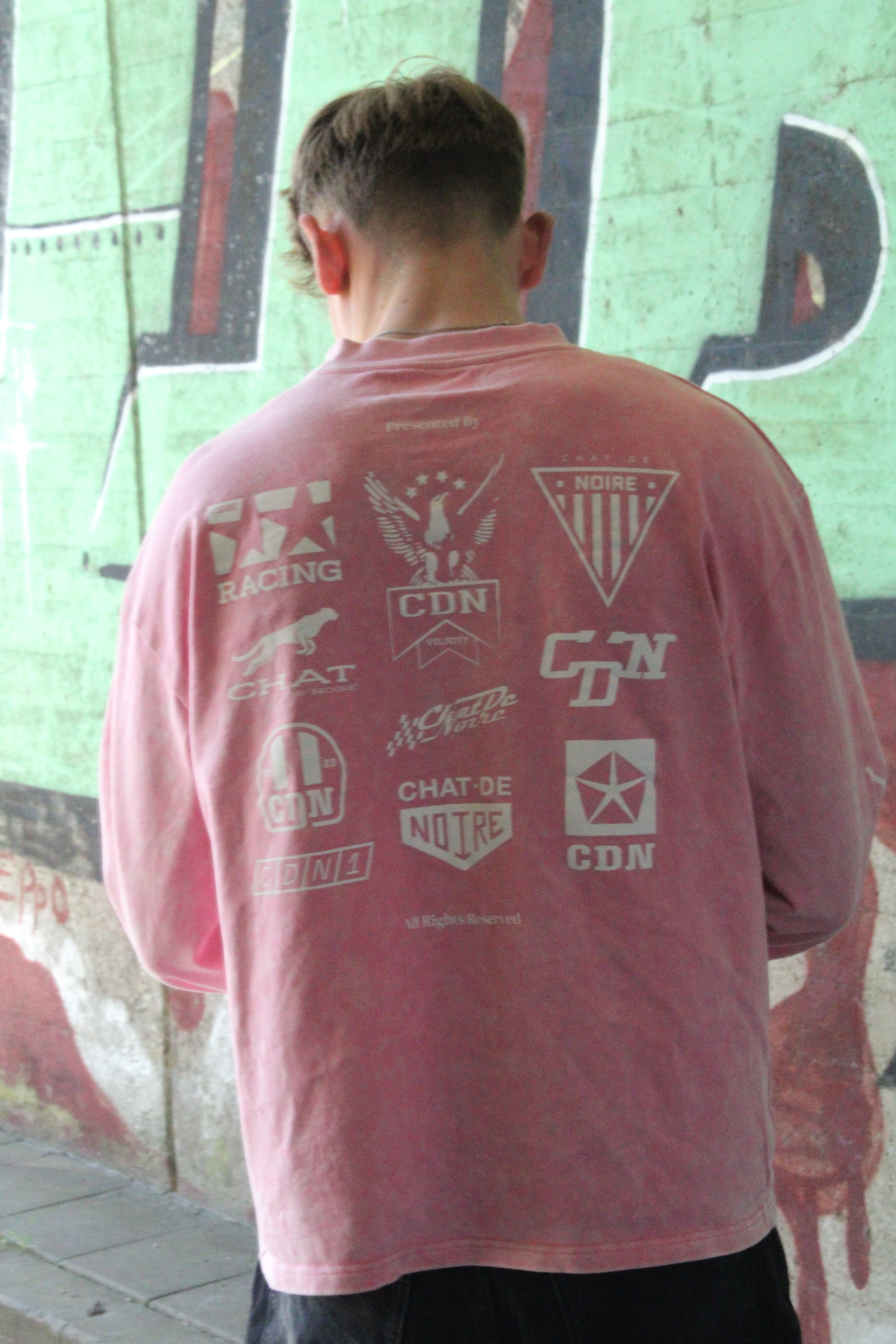 Pink Oversized Longsleeve