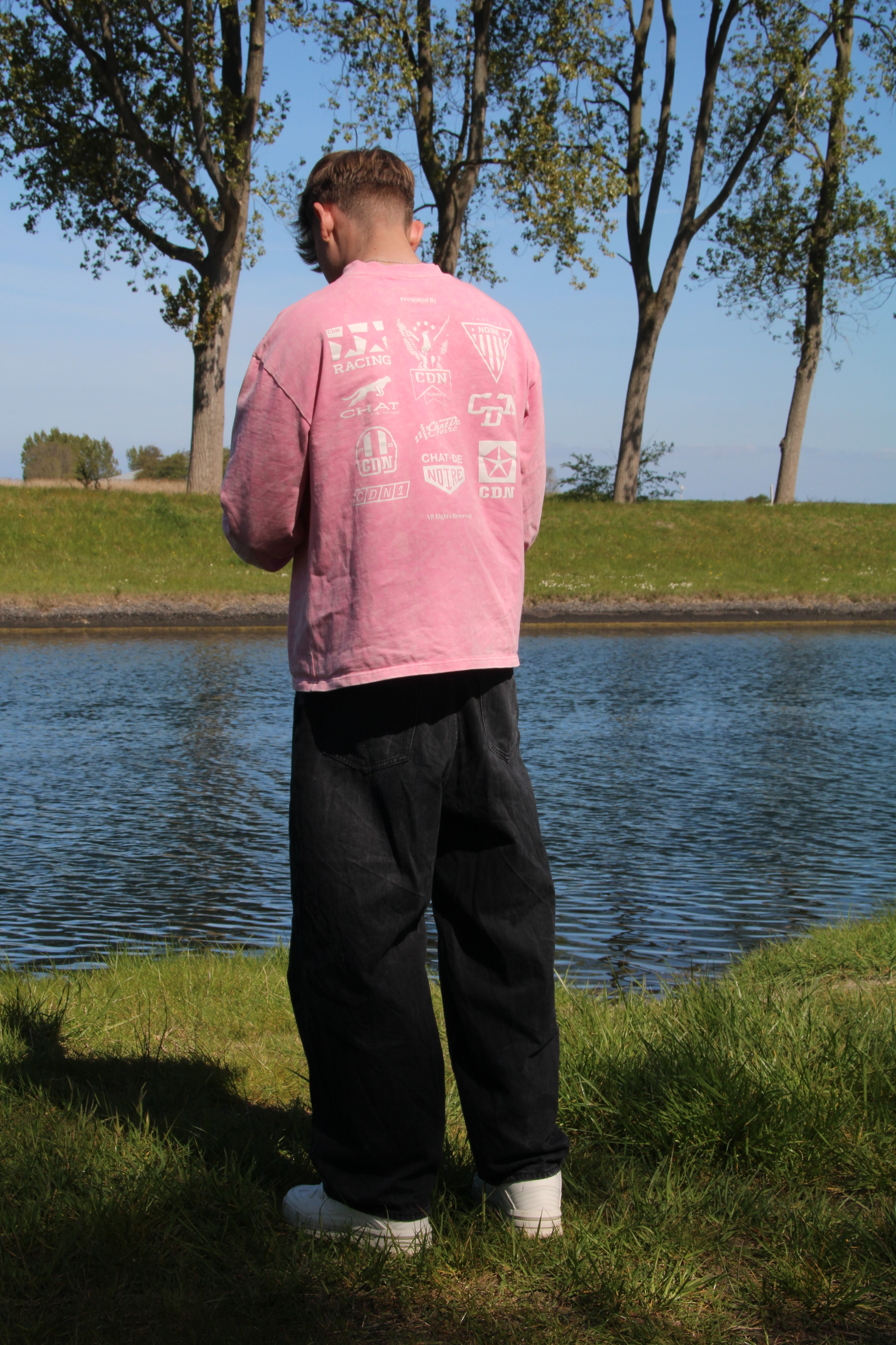 Pink Oversized Longsleeve