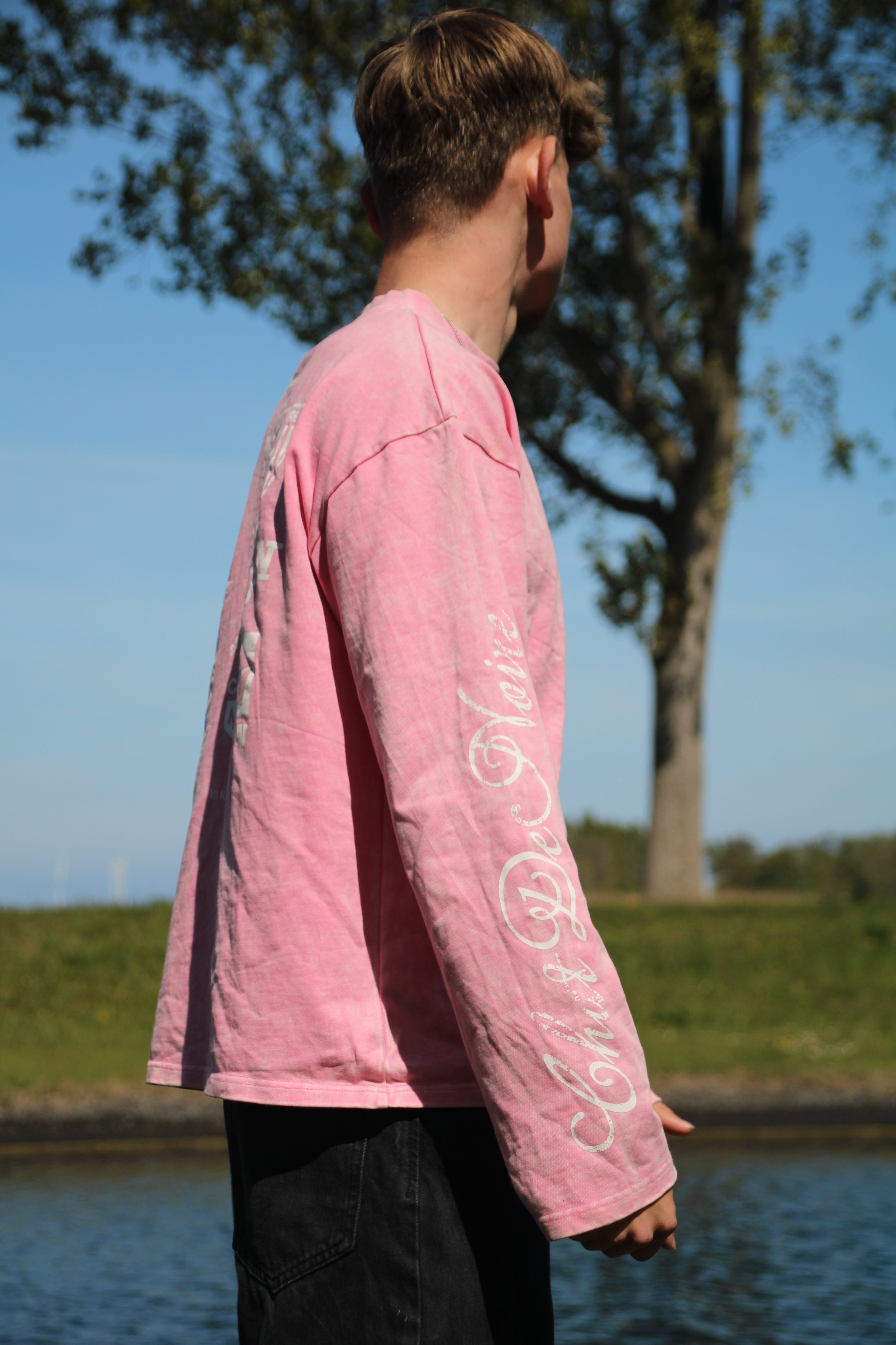 Pink Oversized Longsleeve
