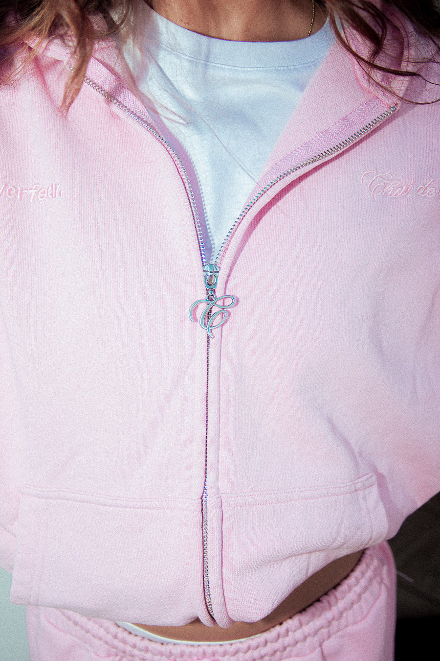 Pink Ziphoodie
