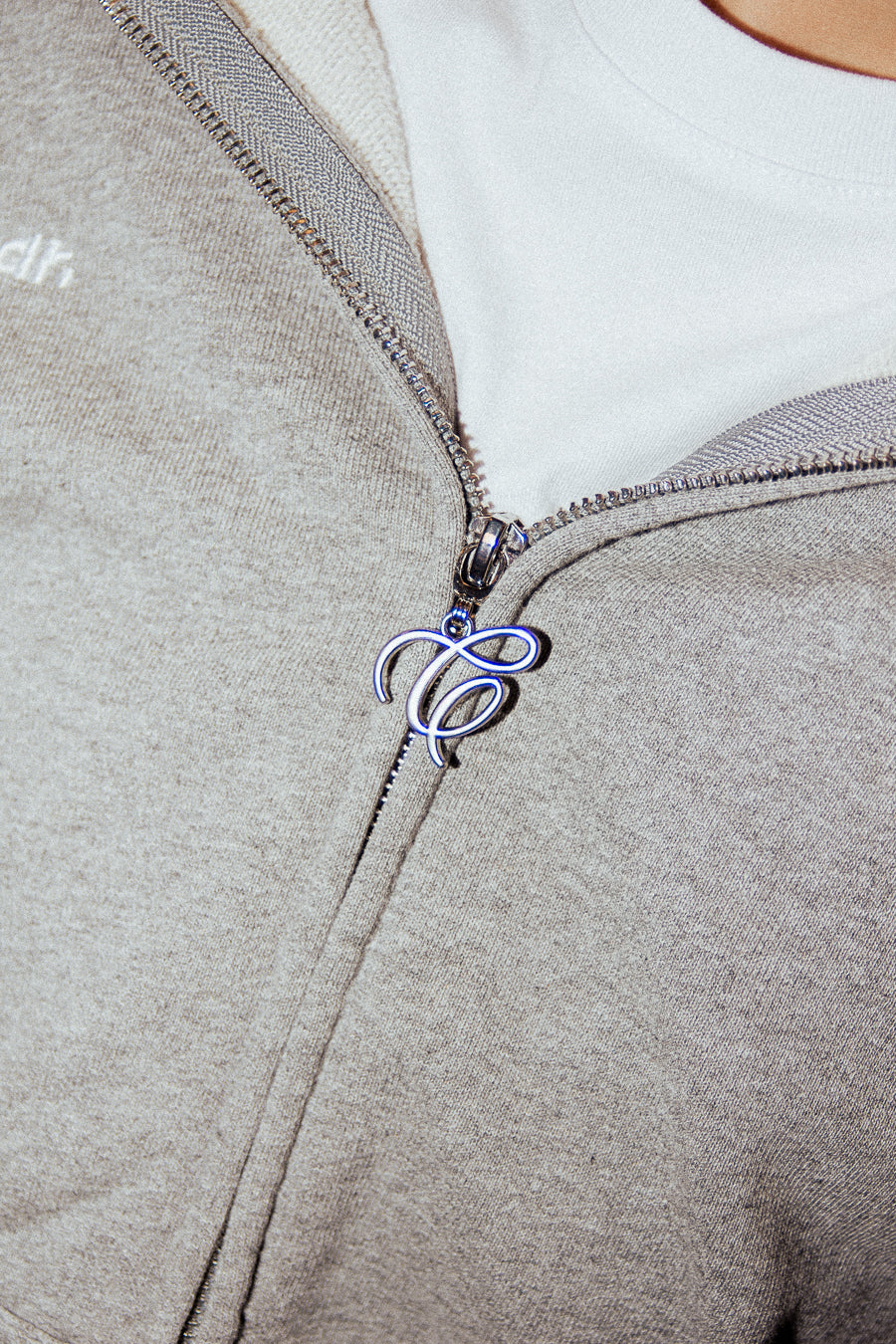 Grey Ziphoodie